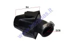 Air filter for scooter, motorcycle, ATV with cover