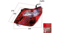 Right side rear lights for electric scooter XL4L COMFIMAX