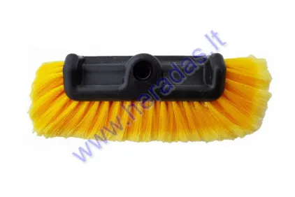 Head for telescopic washing brush