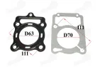 Head, cylinder gasket for ATV quad bike ATV200 D63 bASHAN