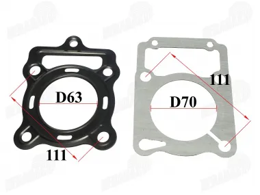 Galvutės, CILINDRO tarpinė keturračio ATV200 D63 bASHAN