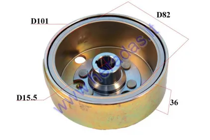 Rotor for 2T Keeway,CPI 12-15,5mm