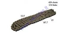 CHAIN FOR 110cc ATV QUAD BIKE 420 134 LINKS