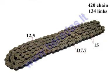 CHAIN FOR 110cc ATV QUAD BIKE 420 134 LINKS