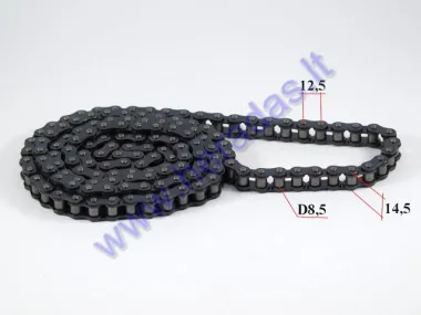 Chain for ATV quad bike up to 250cc roller 8,5  type 428, 140 links