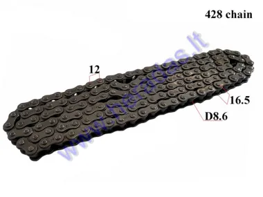 Chain 250cc FOR ATV QUAD BIKE Roller8,6 Links 142  428 type