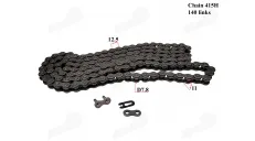 Chain YBN chain type 415H, 140 links