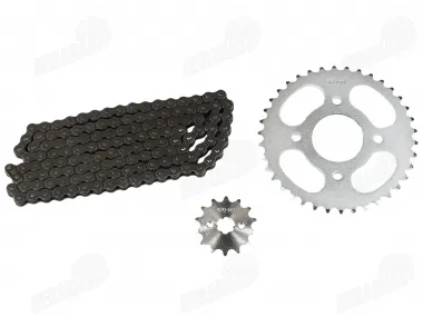 CHAIN AND SPROCKET SET FOR QUAD BIKE CHAIN 420-130 SPROCKETS 14/38