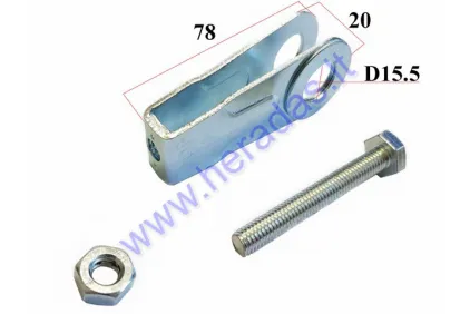 Chain tensioner for quad bike, scooter, motorcycleRomet, Junak, Bashan