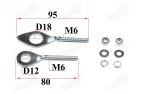 Axle adjuster/tensioner screw DELTA