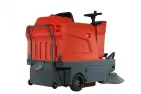 Electric self-propelled sweeping machine for floors and grounds LAMPARD S4