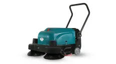 Electric sweeper for floors and areas