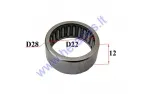 Bearing HK2212V 22/28/12 needle KTM, Husqvarna