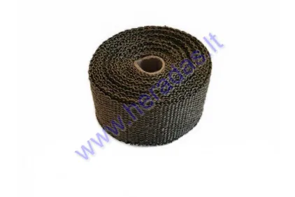 Išmetimo termoizoliacinė juosta 5cmx5m Exhaust Wrap Termo juosta