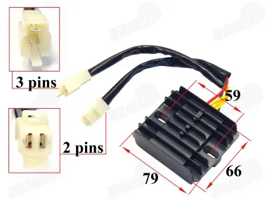 Įtampos reguliatorius (krovimo rėlė) 5 kont (3+2) SUZUKI GN 125