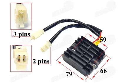 Įtampos reguliatorius (krovimo rėlė) 5 kont (3+2) SUZUKI GN 125