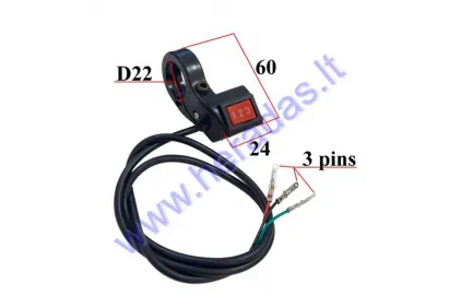 UNIVERSAL SWITCH ASSEMBLY 3PIN