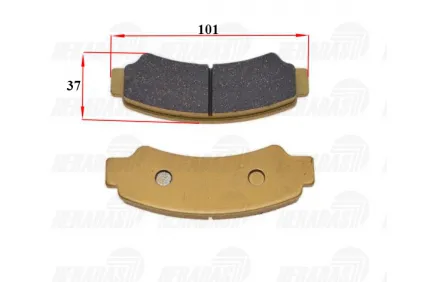 Brake pads for ATV quad bike CF MOTO 7020-0810B0 , 9AWA-0811A0