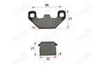 Brake pads for ATV quad bike