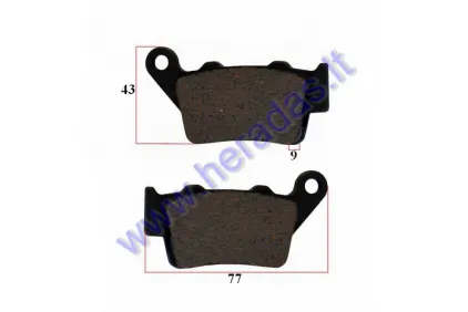 Brake pads for motorcycle KTM EXC 530,525, Husaberg50313030100, 50313090000