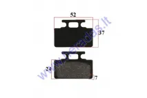 Brake pads for motorcycle, scooter HONDA, RS, SYM fits MS03, MS04, MS03ROF, AIRO, PRAKTIK1 caliper EB915 and EB1237