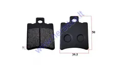 Brake pads for scooter Aprilia,Gilera, Malaguti, Honda, SUZUKI KATANA