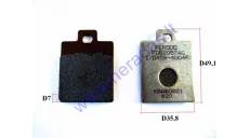 Brake pads for scooter Piaggio