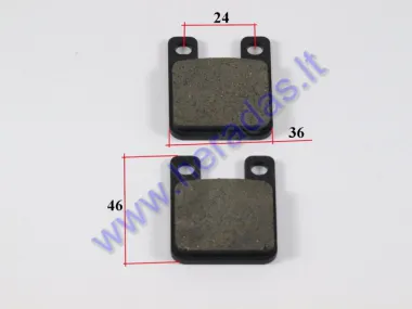 Brake pads for scooter