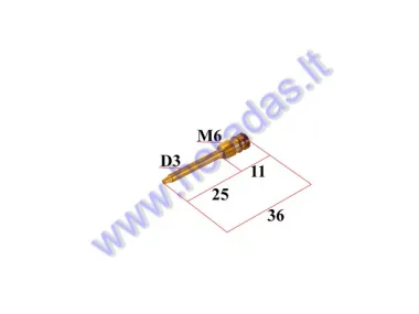 Carburetor speed screw 8457