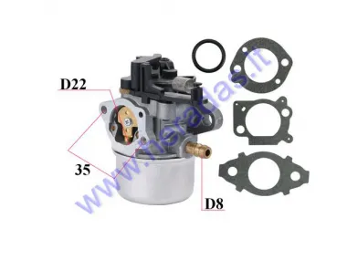 CARBURETOR FOR BRIGGS STRATTON 591137 ENGINE 590948 111P02 121Q02