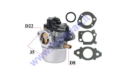 CARBURETOR FOR BRIGGS STRATTON 591137 ENGINE 590948 111P02 121Q02