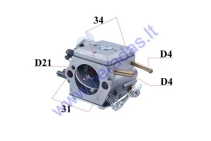 CARBURETTOR HUSQVARNA-362/365/371/372 FOR CHAINSAW   503281801