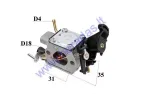 CARBURETTOR HUSQVARNA-445/450 FOR CHAINSAW   506450401