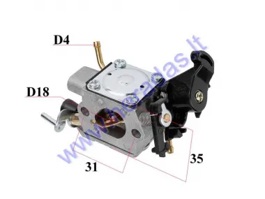 Karbiuratorius HUSQVARNA-445/450  pjūklui   506450401