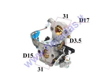 CARBURETTOR HUSQVARNA-455/460 FOR CHAINSAW   544883001