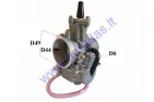 Carburetor for quad bike, motorcycle, scooter 50-250cc PWK 30mm D44/49 D29/35