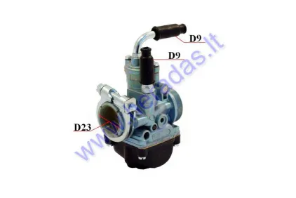 Carburetor for scooter Minarelli AM6 PHBG 17,5 manual choke