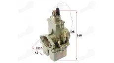 Carburetor for scooter, motorcycle URAL DNIEPR MINSK