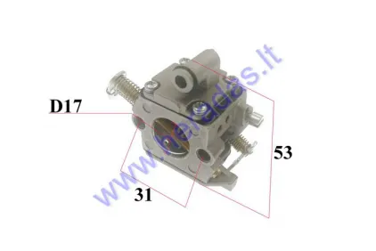 CARBURETTOR STIHL-MS170/017, MS180/018 FOR CHAINSAW  11 301 200 603  11301200603