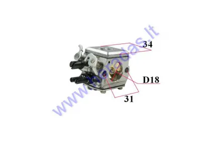 CARBURETTOR STIHL-MS360/036, MS340/034 FOR CHAINSAW   11 251 200 613   11251200613