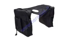Bag universal MT-1, black travel bag of quad bike, motorcycle