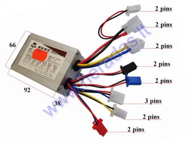 Controller YK31C 800W 36V for electric quad bikes, motorcycles without speeds