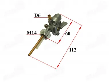 Fuel tap (petcock) YAMAHA MX80 TY80 YZ80 DT100 MX100