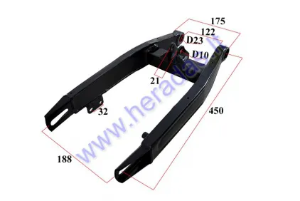 REAR SWING ARM FOR CROSS MOTOCYCLE 125-150cc, 14-17 INCHES LIF125,LIF150