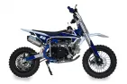 Motocross-enduro motorcycle QWMOTO BULL 90 cc  12/10 inch wheels with electric starter