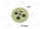 Oil pump with drive gear for zongshen cbs300