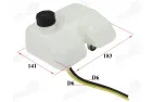 Fuel tank for motorized bicycle 4T 49cc 53cc 142F 144F-1g