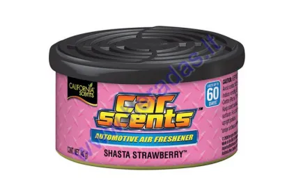 CALIFORNIA SCENTS AIR FRESHENER "SHASTA STRAWBERRY" 42G