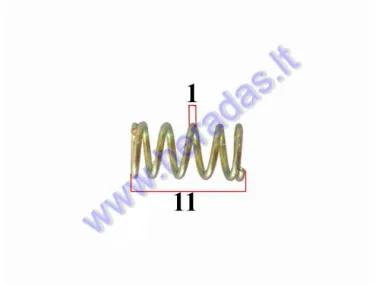 Carburetor Idle spring 8836