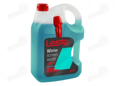 Winter window washer fluid Lesta, 4 l, -25 °C with funnel